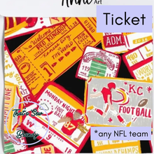 Load image into Gallery viewer, NFL Ticket Bottoms
